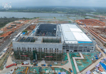 海南卫星超级工厂加紧施工