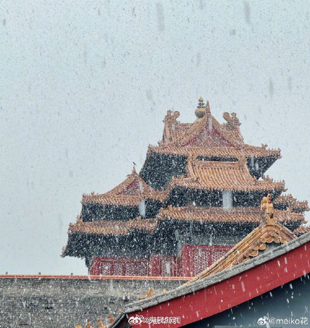 你拍到了吗？北京多地飘雪啦