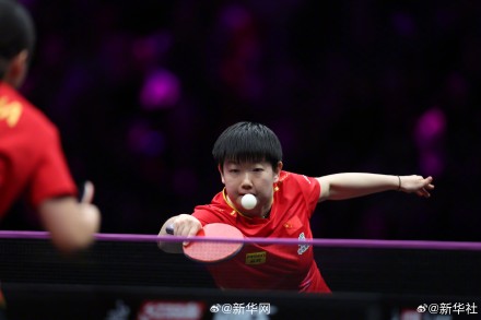 孙颖莎WTT重庆站女单夺冠