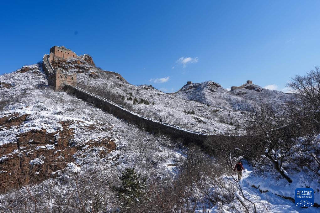 雪后金山岭长城 雪后金山岭长城