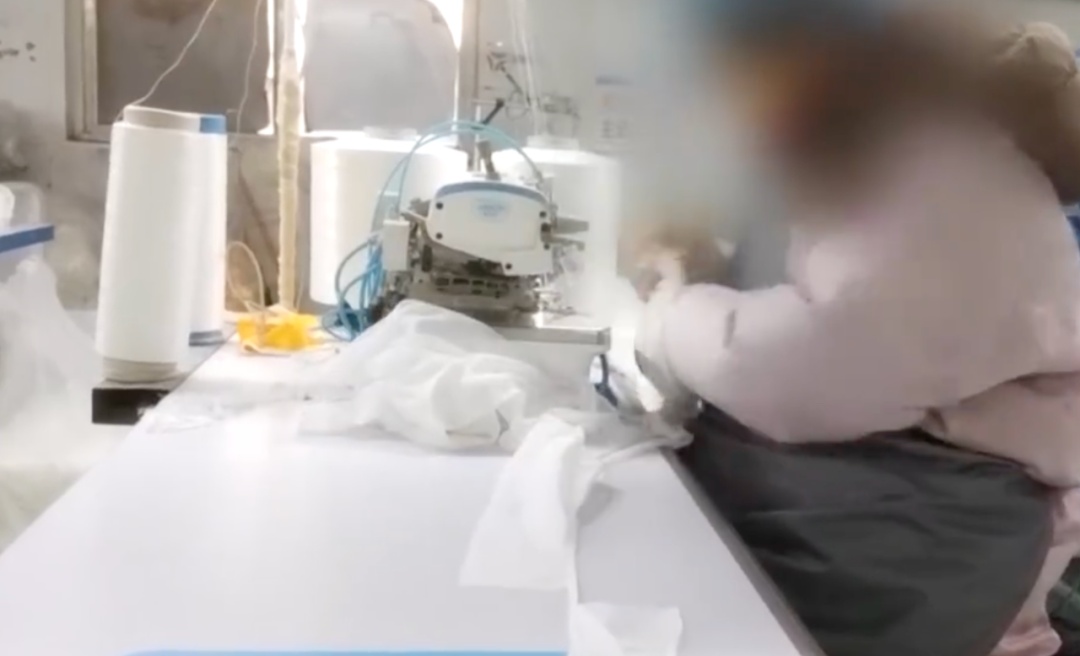 涉知名品牌！一次性内裤被曝徒手制作不灭菌