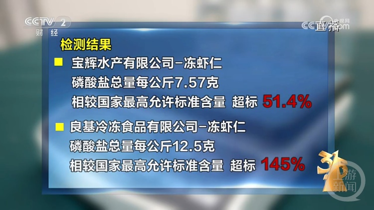 虾仁超限量用保水剂有危害！过度包冰涉嫌掺假！专家解读