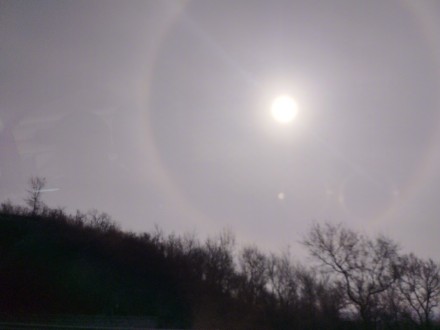 快看！辽宁铁岭等地出现日晕景观