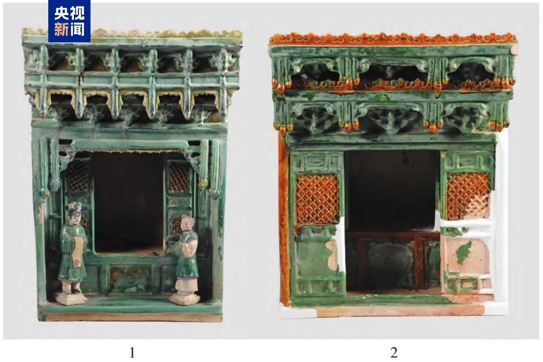 山西奉国将军墓出土192件琉璃明器 重现明代晚期皇族宗室生活场景