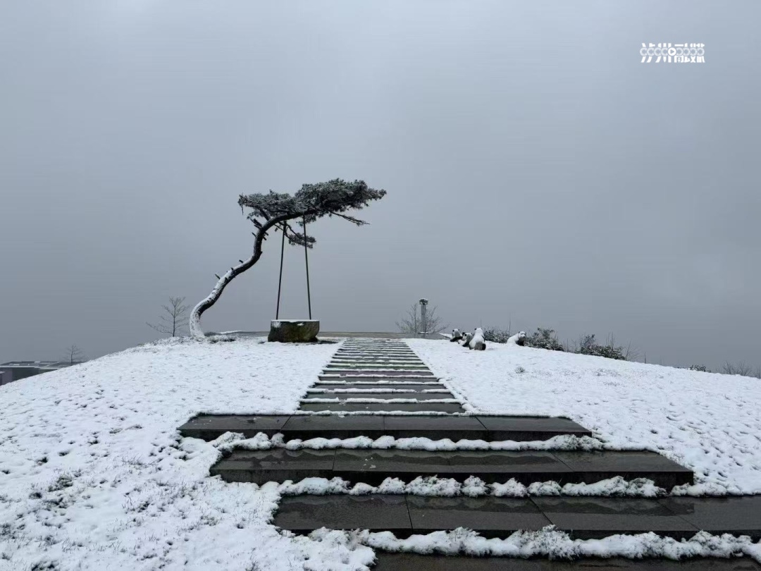 四川撤回了一个春天并下了一场雪
