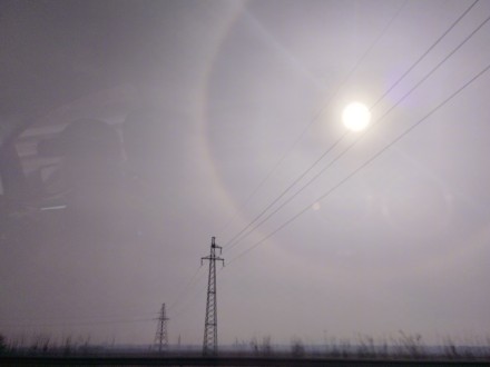 快看！辽宁铁岭等地出现日晕景观