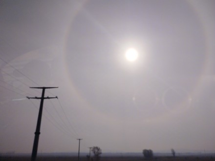 快看！辽宁铁岭等地出现日晕景观
