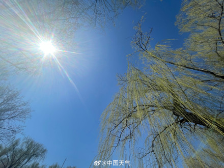 北京紫竹院：碧波晴空 春意盎然