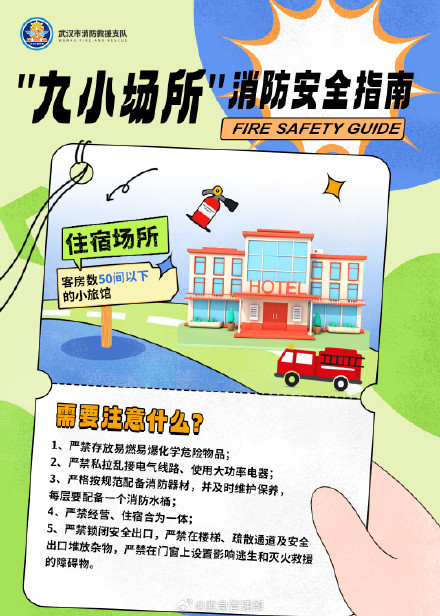 九小场所安全指南