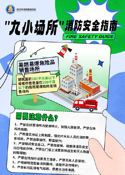 九小场所安全指南