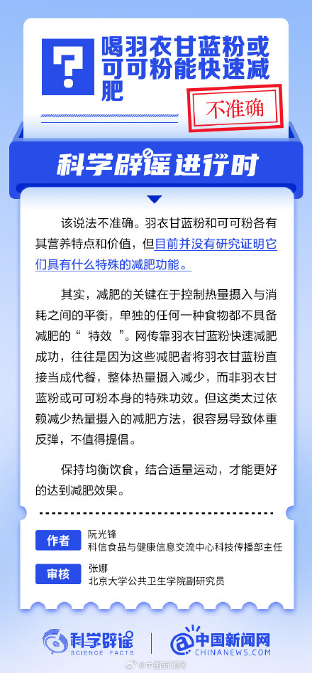 喝羽衣甘蓝粉或可可粉能快速减肥吗? 喝羽衣甘蓝粉或可可粉能快速减肥吗?