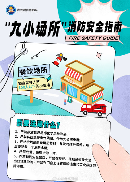 九小场所安全指南