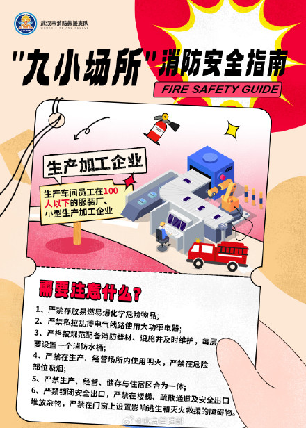 九小场所安全指南