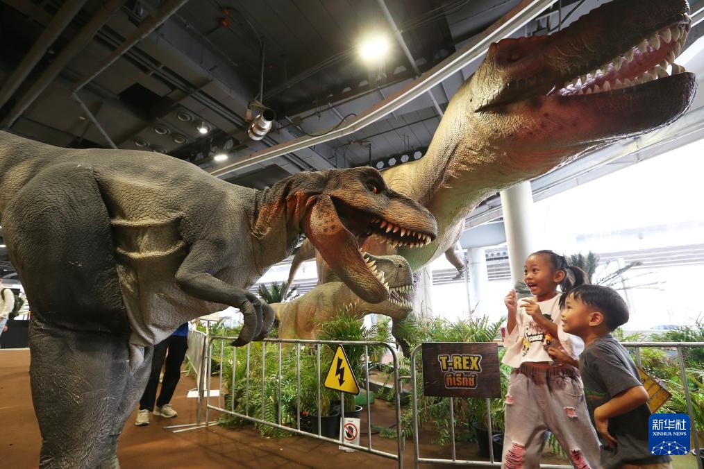 泰国曼谷的“恐龙王国”活动 泰国曼谷的“恐龙王国”活动