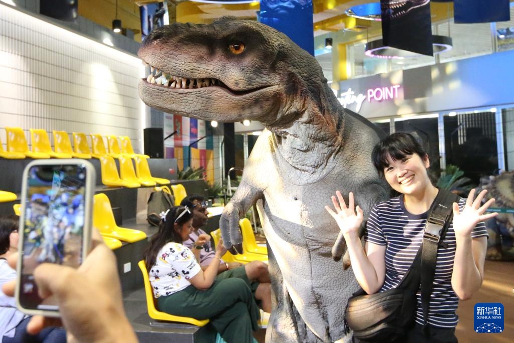 泰国曼谷的“恐龙王国”活动 泰国曼谷的“恐龙王国”活动