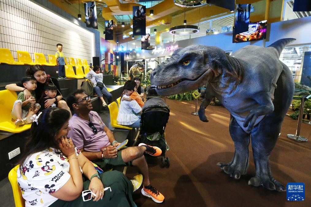 泰国曼谷的“恐龙王国”活动 泰国曼谷的“恐龙王国”活动
