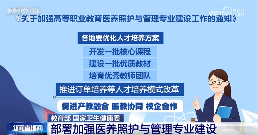 两部门部署加强医养照护与管理专业建设 用“民生温度”提升“幸福刻度” 两部门部署加强医养照护与管理专业建设 用“民生温度”提升“幸福刻度”