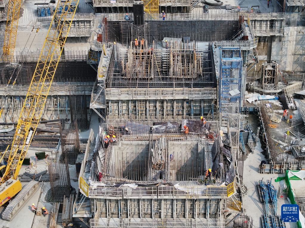 平陆运河忙施工