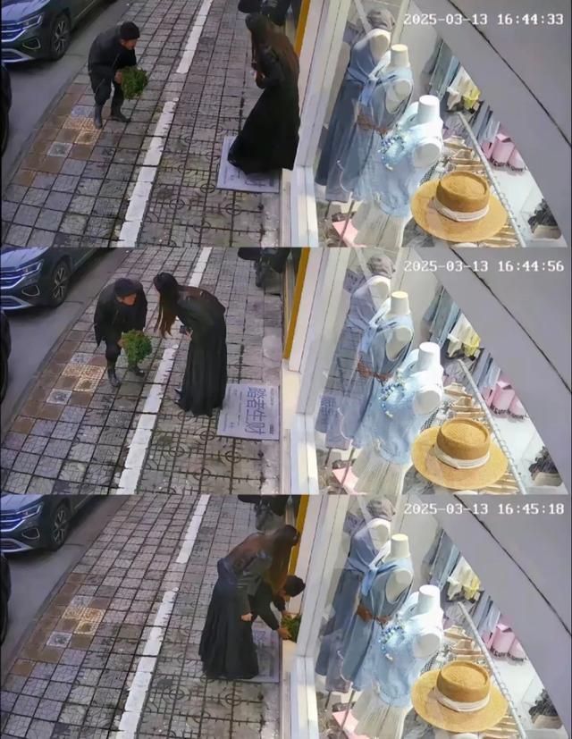 “那个你帮过的老爷爷，又来送菜了……”