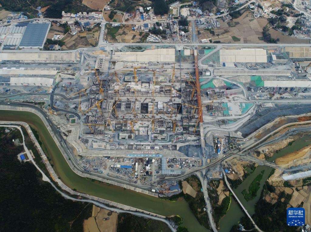 平陆运河忙施工