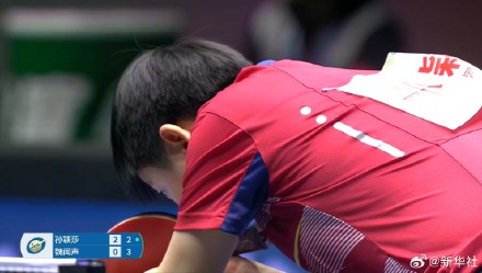 孙颖莎全运会资格赛开门红 孙颖莎全运会资格赛开门红