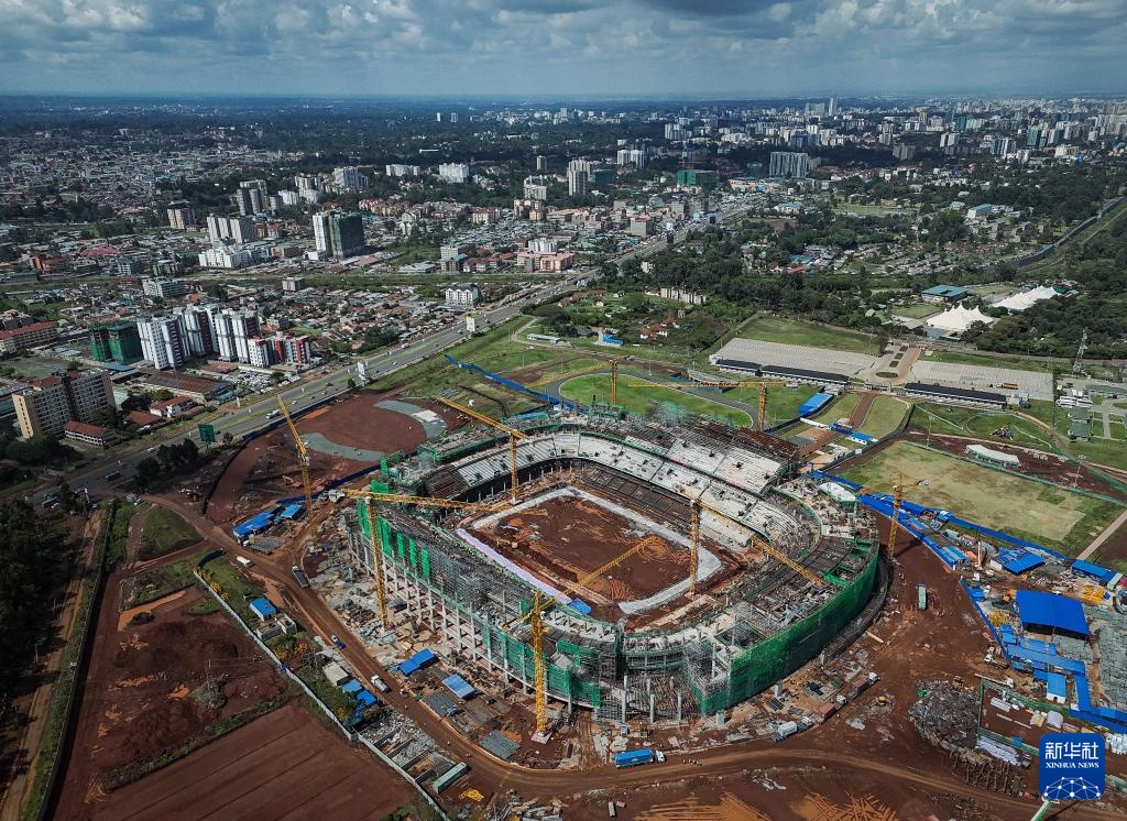 中企承建肯尼亚塔兰塔体育城项目建设稳步推进