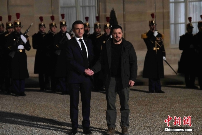 马克龙：法国将举办支持乌克兰的峰会 泽连斯基会出席