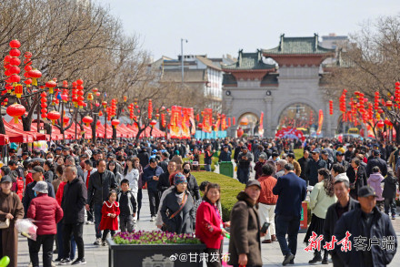 天水景区旅游人气旺 天水景区旅游人气旺