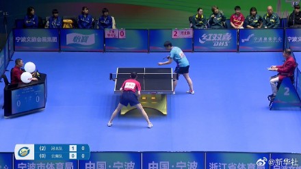 河北队3比0云南银河队