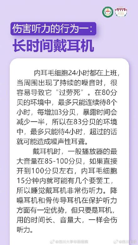 有10亿35岁以下的人耳朵在变聋