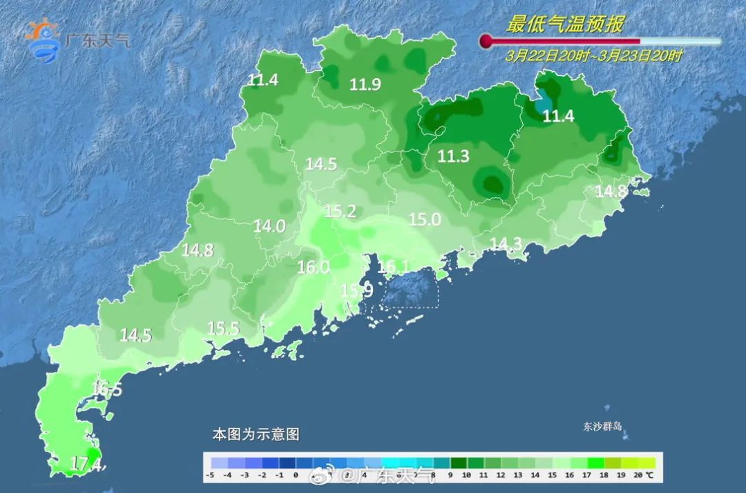 广东气温继续回升,下周或现冷空气“回马枪”! 广东气温继续回升,下周或现冷空气“回马枪”!