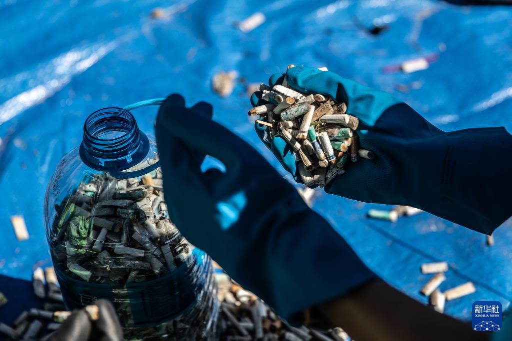 世界水日:巴西里约开展清洁海滩行动 世界水日:巴西里约开展清洁海滩行动