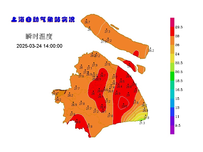 热！上海或现近92年以来最早30度，昼夜温差较大