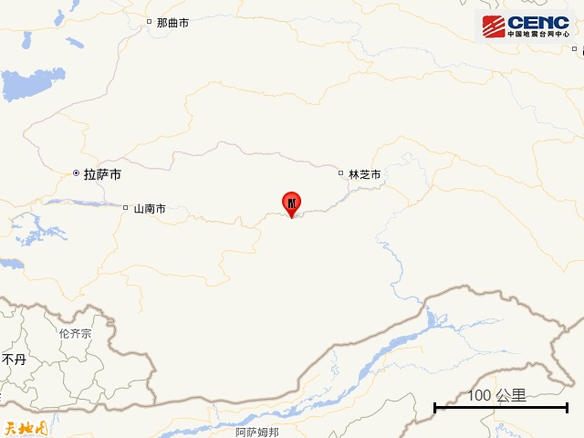 5分钟内,西藏一地连发两次地震 5分钟内,西藏一地连发两次地震