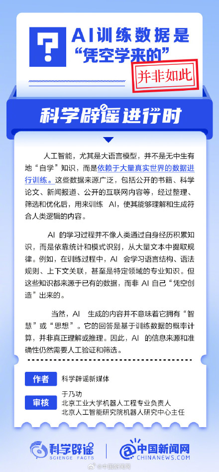 AI训练数据是“凭空学来的”？