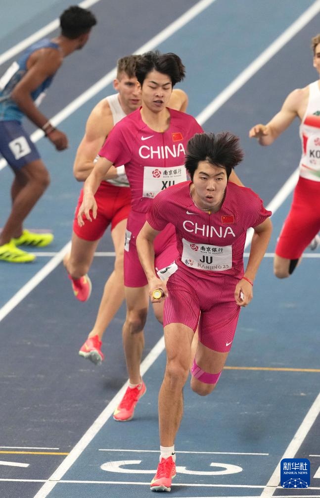 南京室内世锦赛：中国队破男子4x400米接力全国纪录