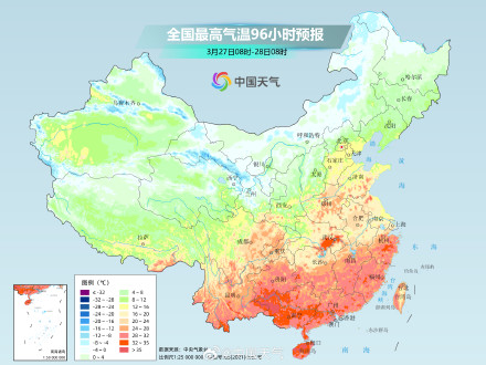 大回暖模式持续至26日 寒潮即将来袭中东部上演冷暖反转