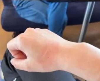 女生高铁上提醒男子勿脱鞋伸脚被打，官方通报
