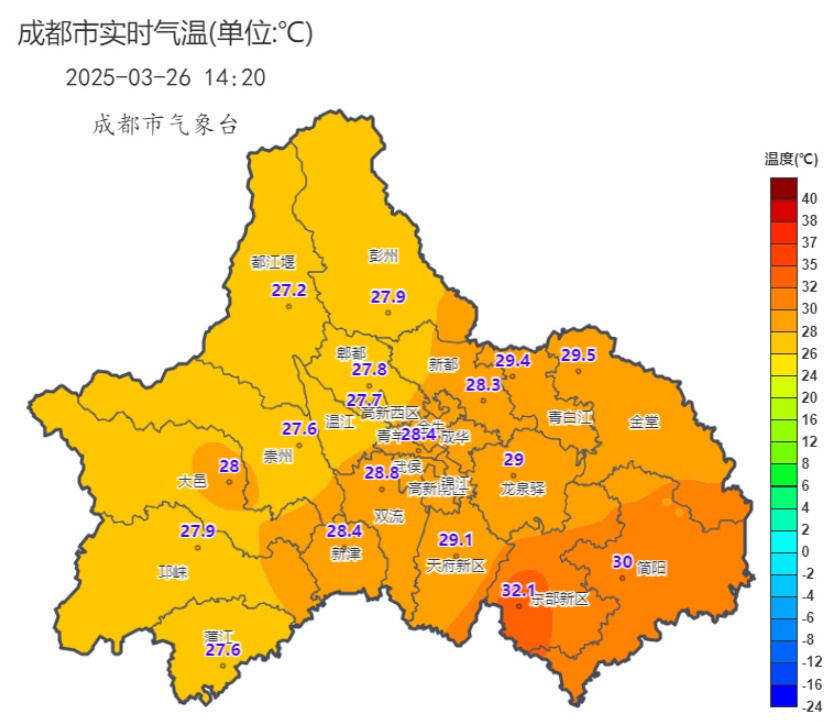 狂降20℃！四川气温坐上“跳楼机”