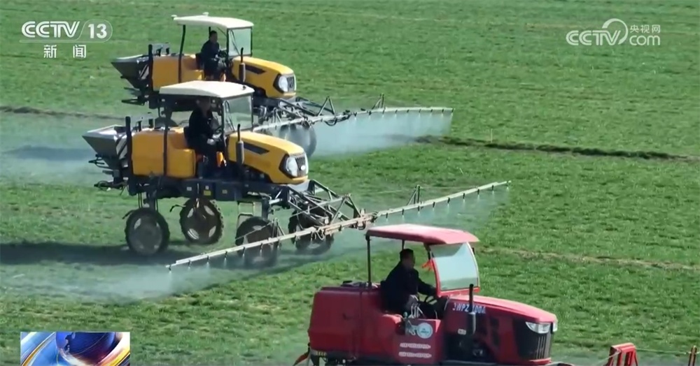 各地因苗施策绘就一幅幅“科技春耕图” 全国已春播粮食超3500多万亩
