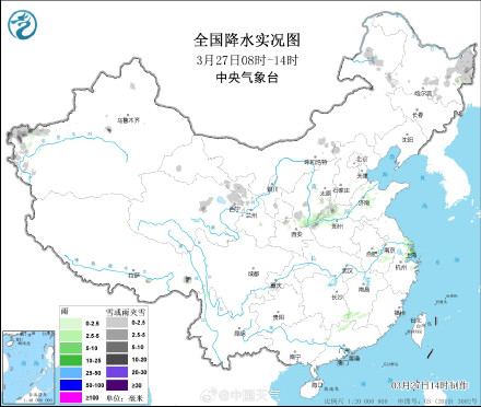 从热如夏到下雪只用了一两天