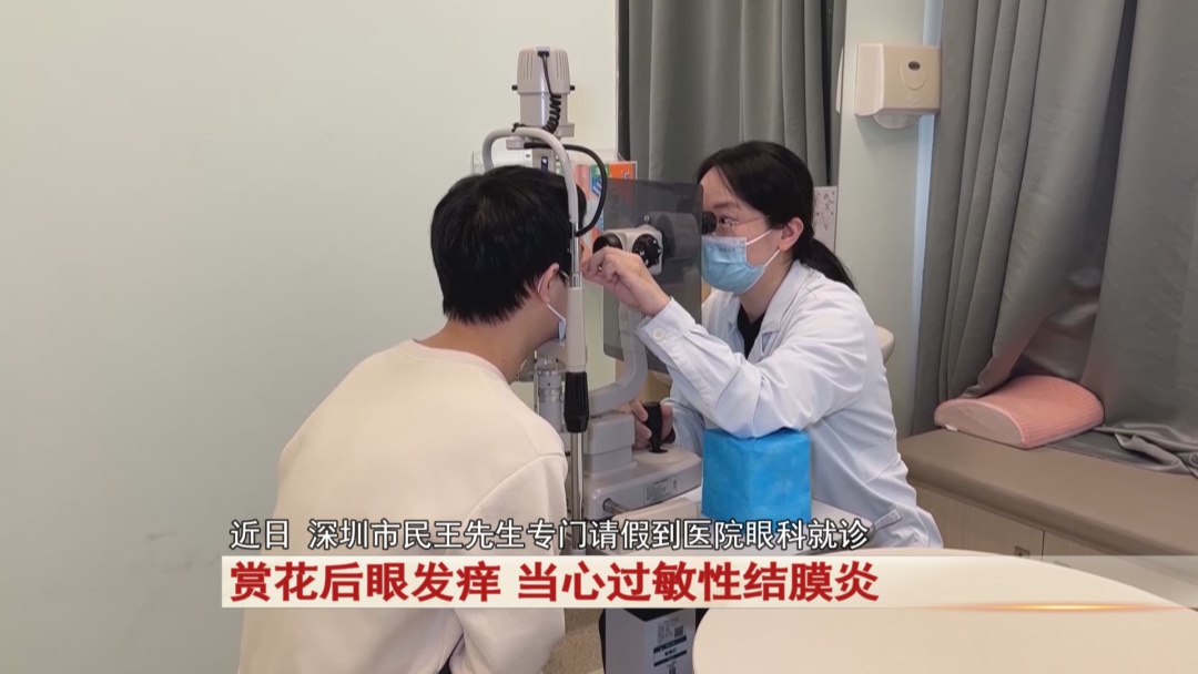 赏花后眼睛不舒服,当心这个病! 赏花后眼睛不舒服,当心这个病!