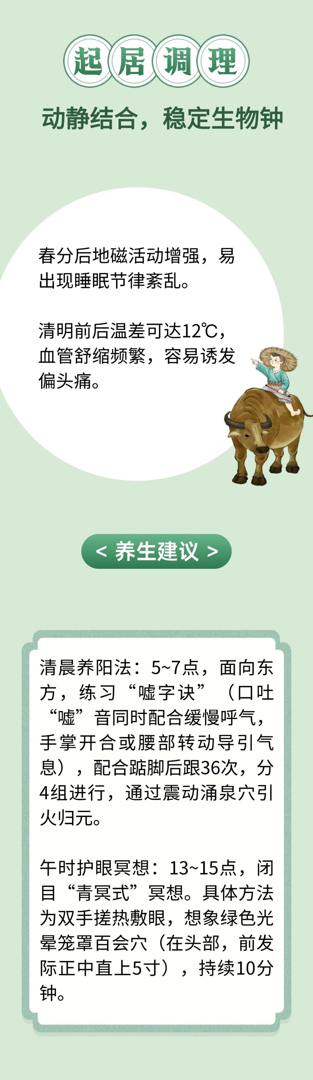 春分至清明必做两件事，脑清目明神采奕奕！