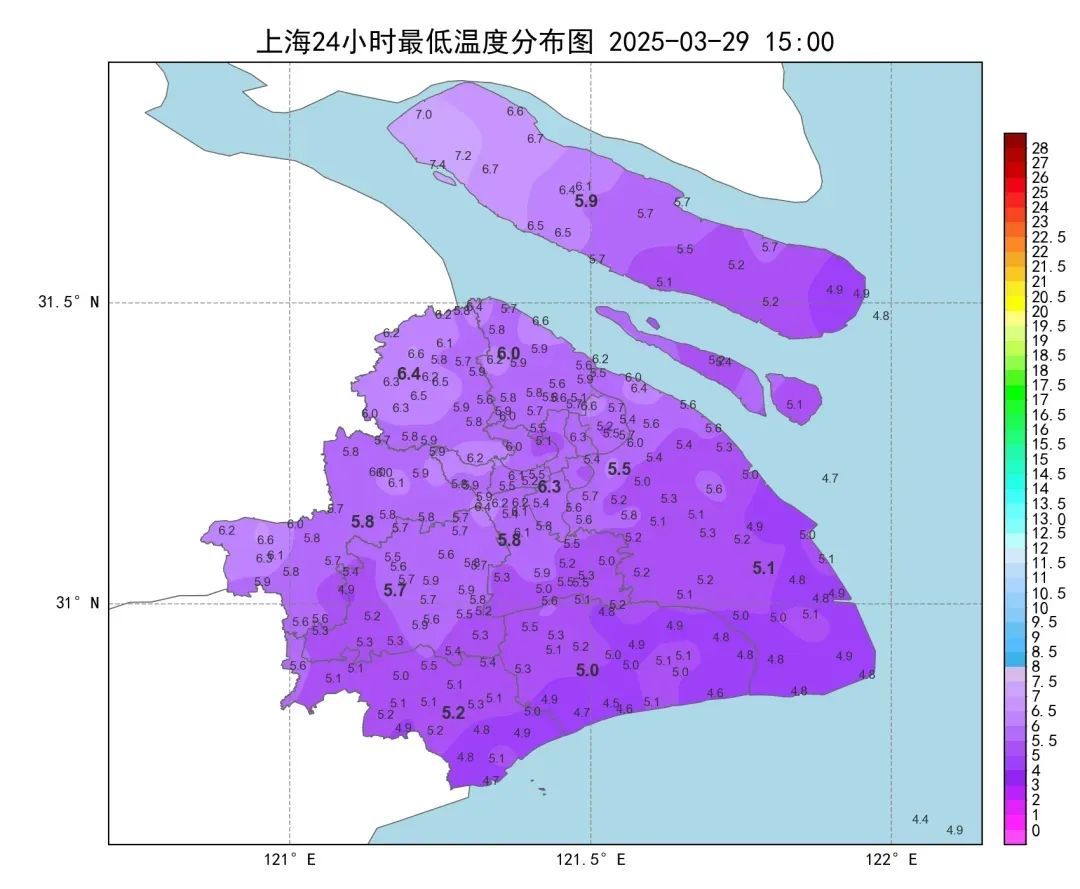 @所有上海人，再忍一天，气温逐日回升！清明假期天气出炉