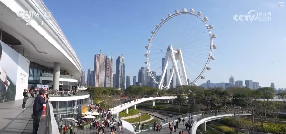 天鹅、梅花鹿、绿植……“公园+商业”凭实力圈粉 释放消费“新”潜力