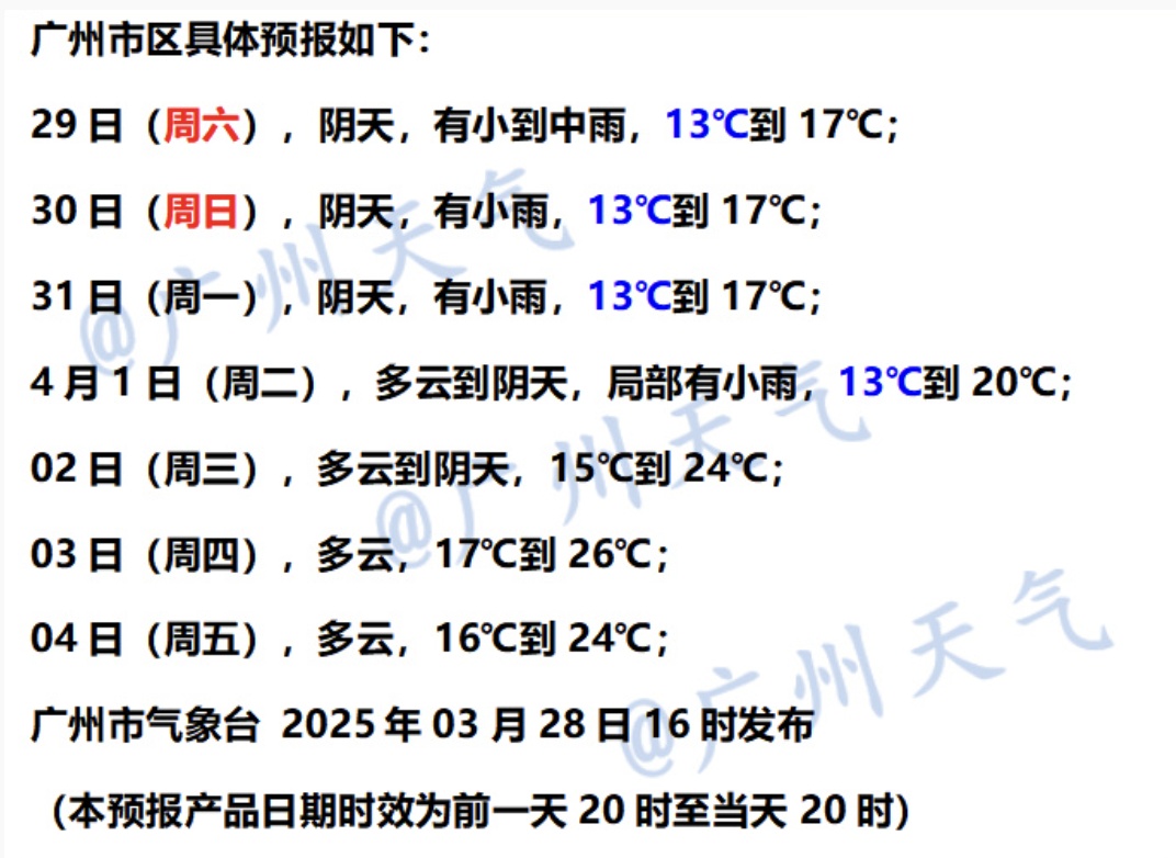 昨天短袖今天羽绒！广东77个寒冷黄色预警生效，广州局地最低仅7.3℃