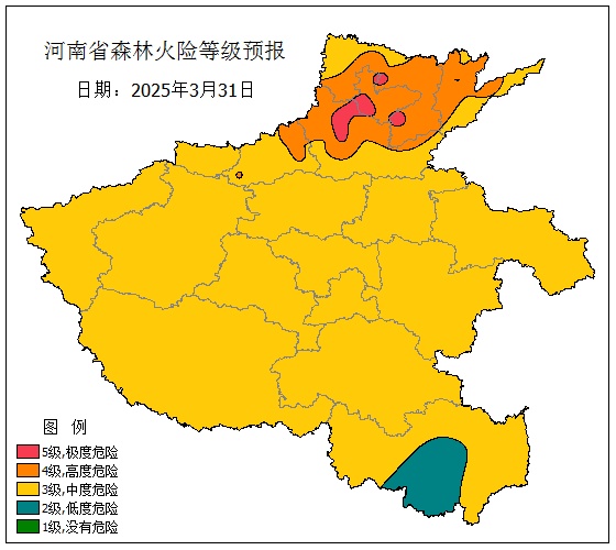 河南气温将迎25℃+，风干物燥，注意森林防火