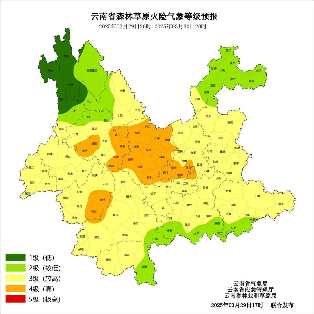 局地下降8℃！大风、阵雨、小雪、雷暴......今天云南这些地方降温