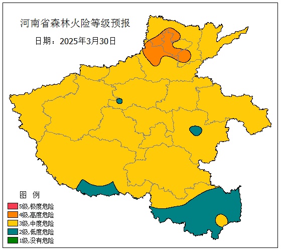河南气温将迎25℃+，风干物燥，注意森林防火