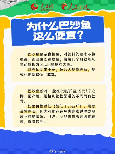 便宜的巴沙鱼能放心吃吗? 便宜的巴沙鱼能放心吃吗?